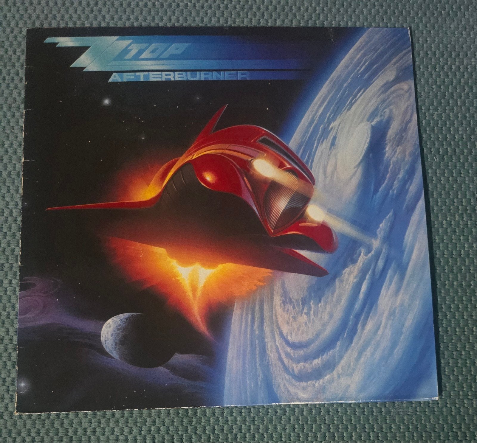zz top afterburner lp, Cd's en Dvd's, Ophalen of Verzenden, Gebruikt, 12 inch, Poprock