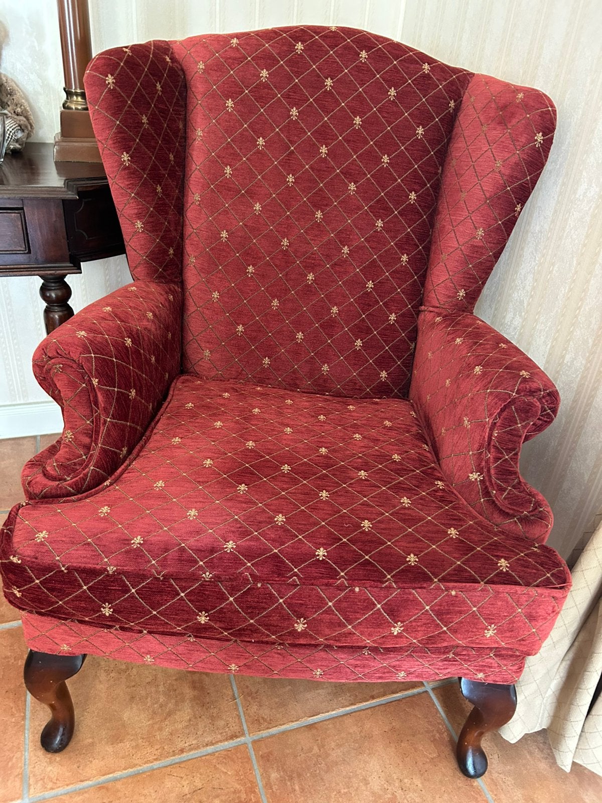 Prachtige oorfauteuil‼️, Ophalen, Zo goed als nieuw
