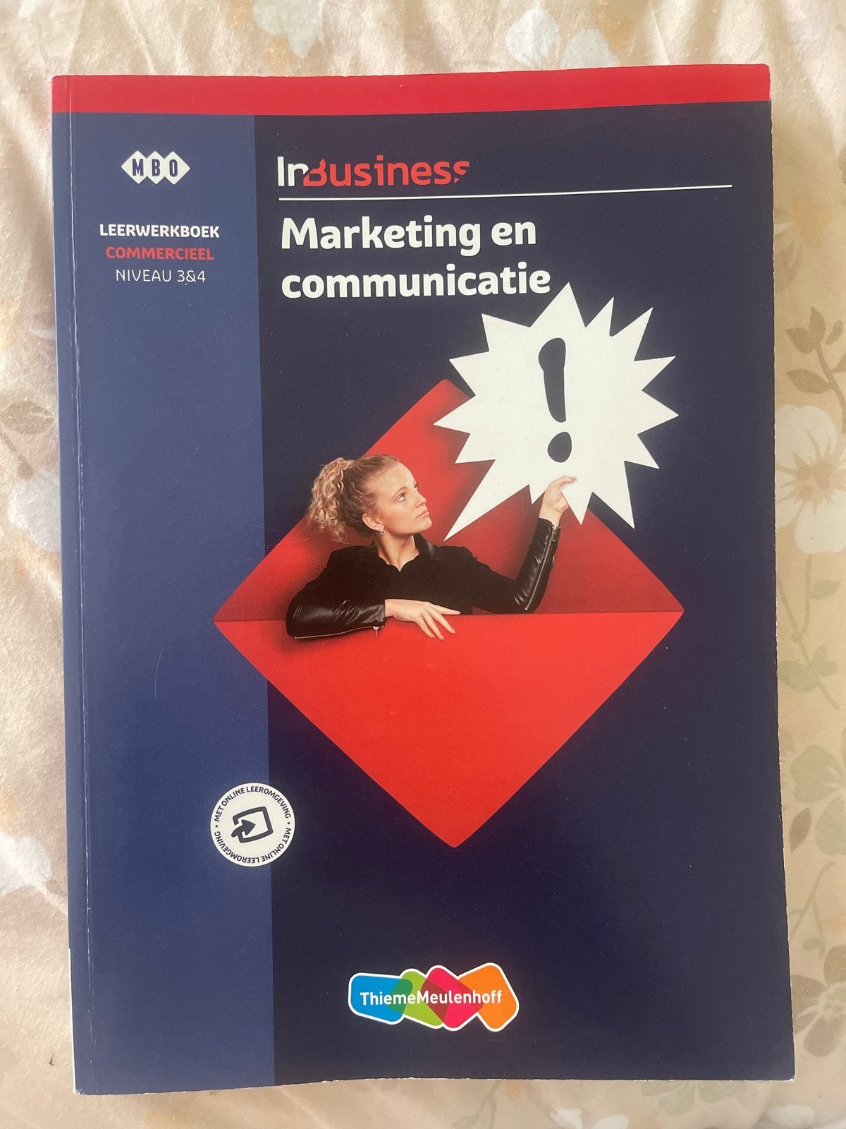 InBusiness Marketing en Communicatie MBO Leerwerkboek, Ophalen of Verzenden, Gamma, Zo goed als nieuw, MBO