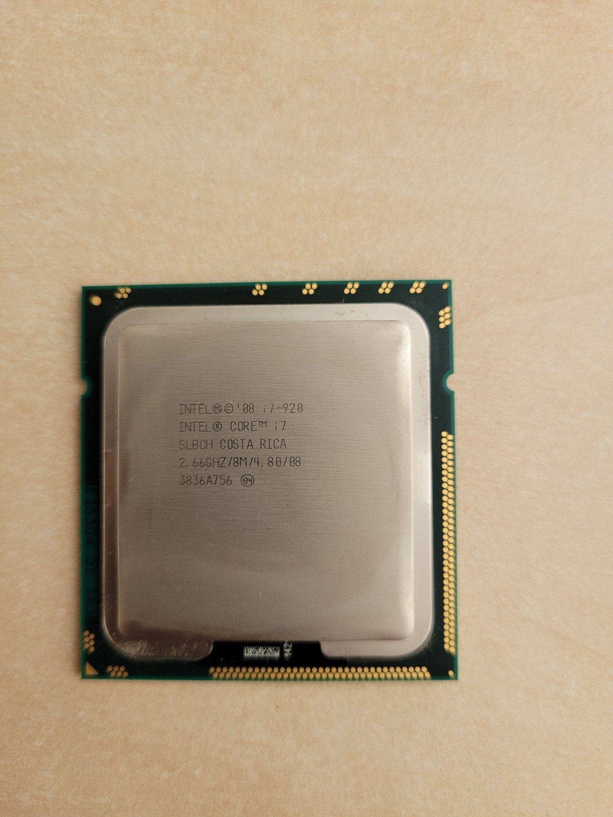 Intel Core i7-920 Processor (2.66GHz, LGA1366), Computers en Software, Processors, Intel Core i7-920, 4-core, Gebruikt, LGA1366