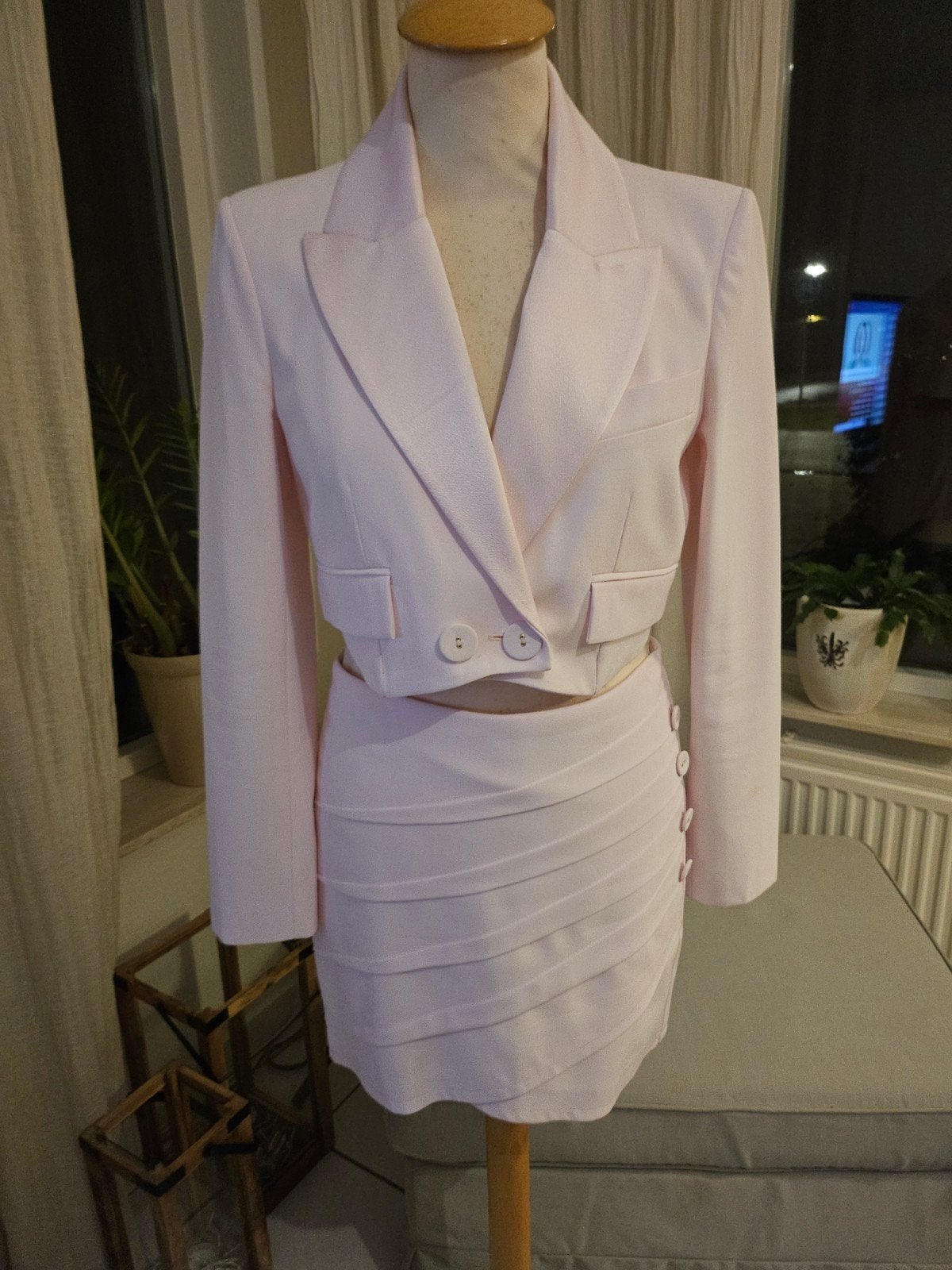 Patrizia Pepe set - Jasje en rok, Kostuum of Pak, Ophalen of Verzenden, Zo goed als nieuw, Patrizia Pepe