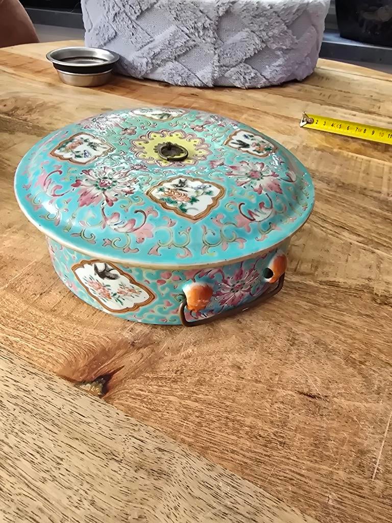Japanse koektrommel keramiek, Ophalen of Verzenden