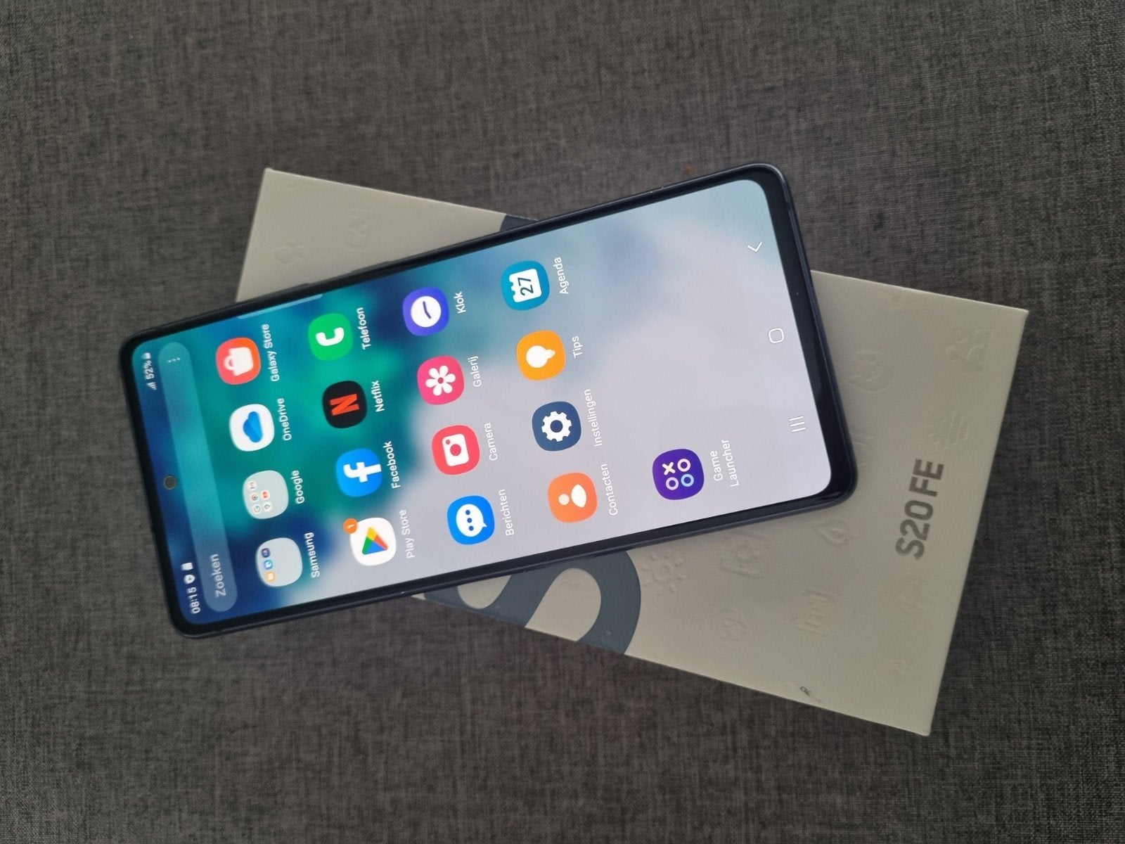 Samsung Galaxy S20 FE 128GB - Zo goed als nieuw, Galaxy S20, Blauw, Touchscreen, Ophalen of Verzenden