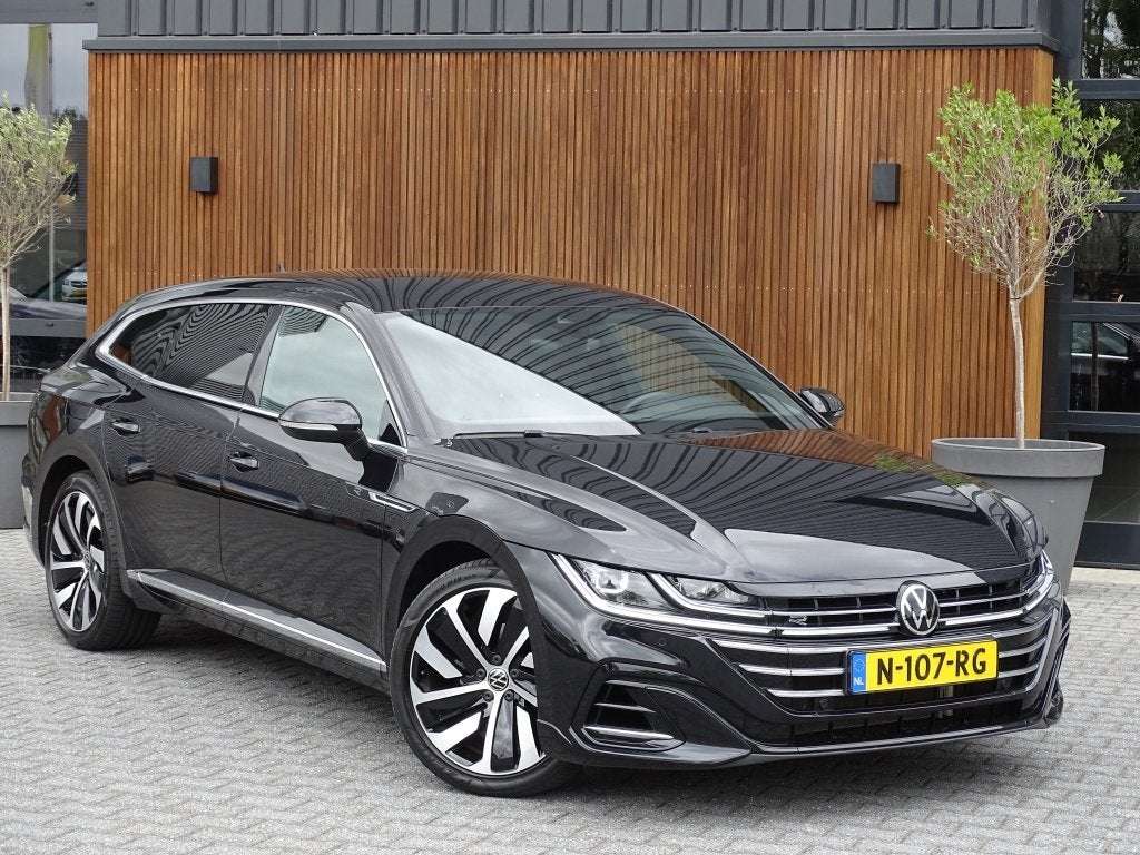 Volkswagen Arteon Shooting Brake 2.0 TSI 191PK DSG / R-Line, Euro 6, 4 cilinders, 1984 cc, Zwart