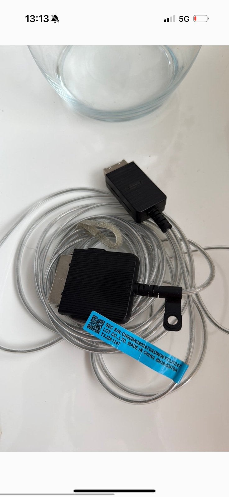 One connect kabel samsung 5 meter, Ophalen of Verzenden, Nieuw