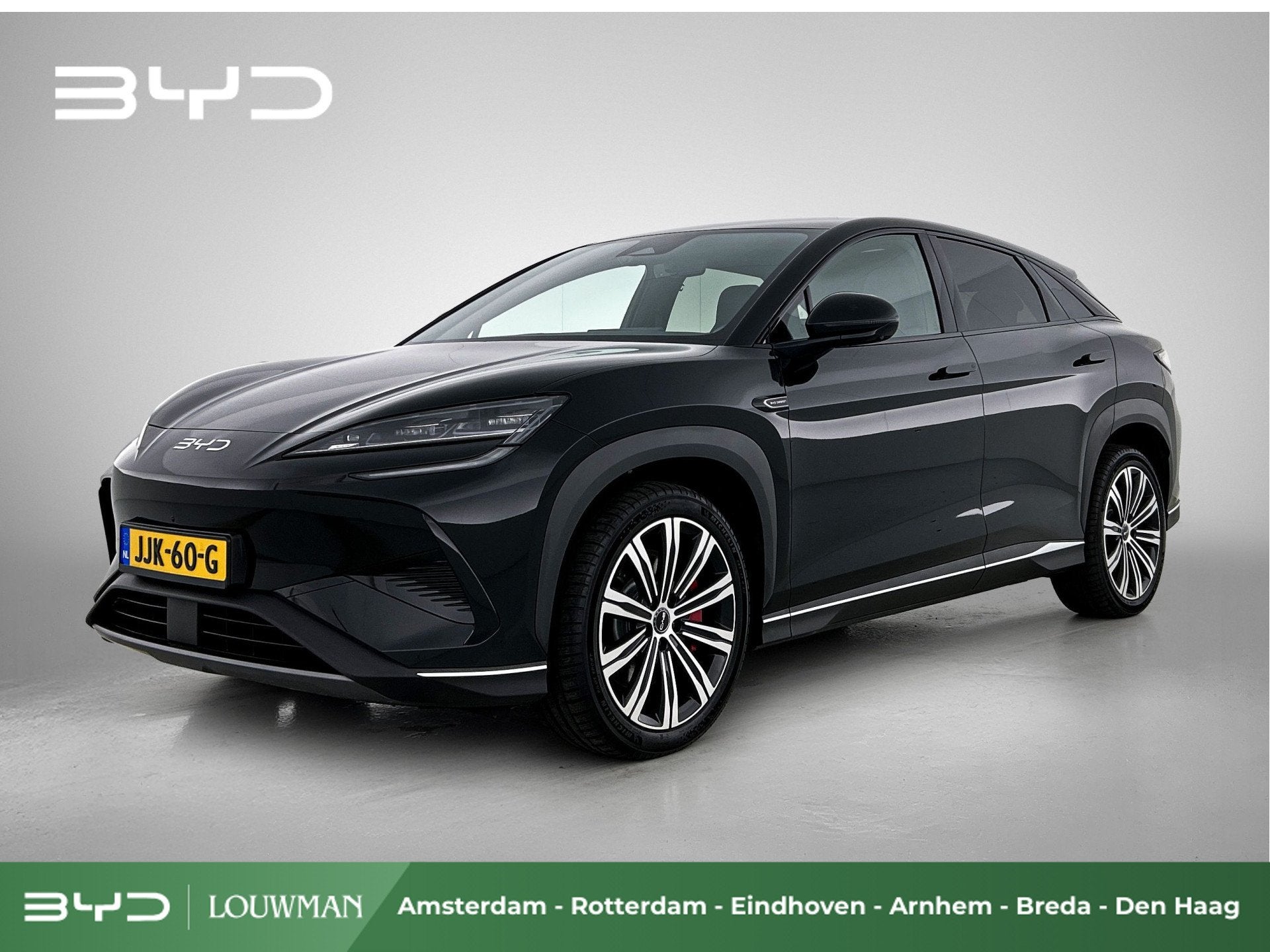 BYD SEALION 7 Design AWD 82.5 kWh | Eerste eigenaar | NAP! |, Auto's, BYD, Automaat, Gebruikt, 82 kWh, Zwart