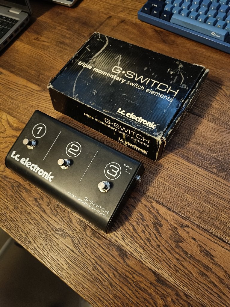 TC Electronic G-Switch voetschakelaar, Muziek en Instrumenten, Effecten, Ophalen of Verzenden, Gebruikt, Overige typen
