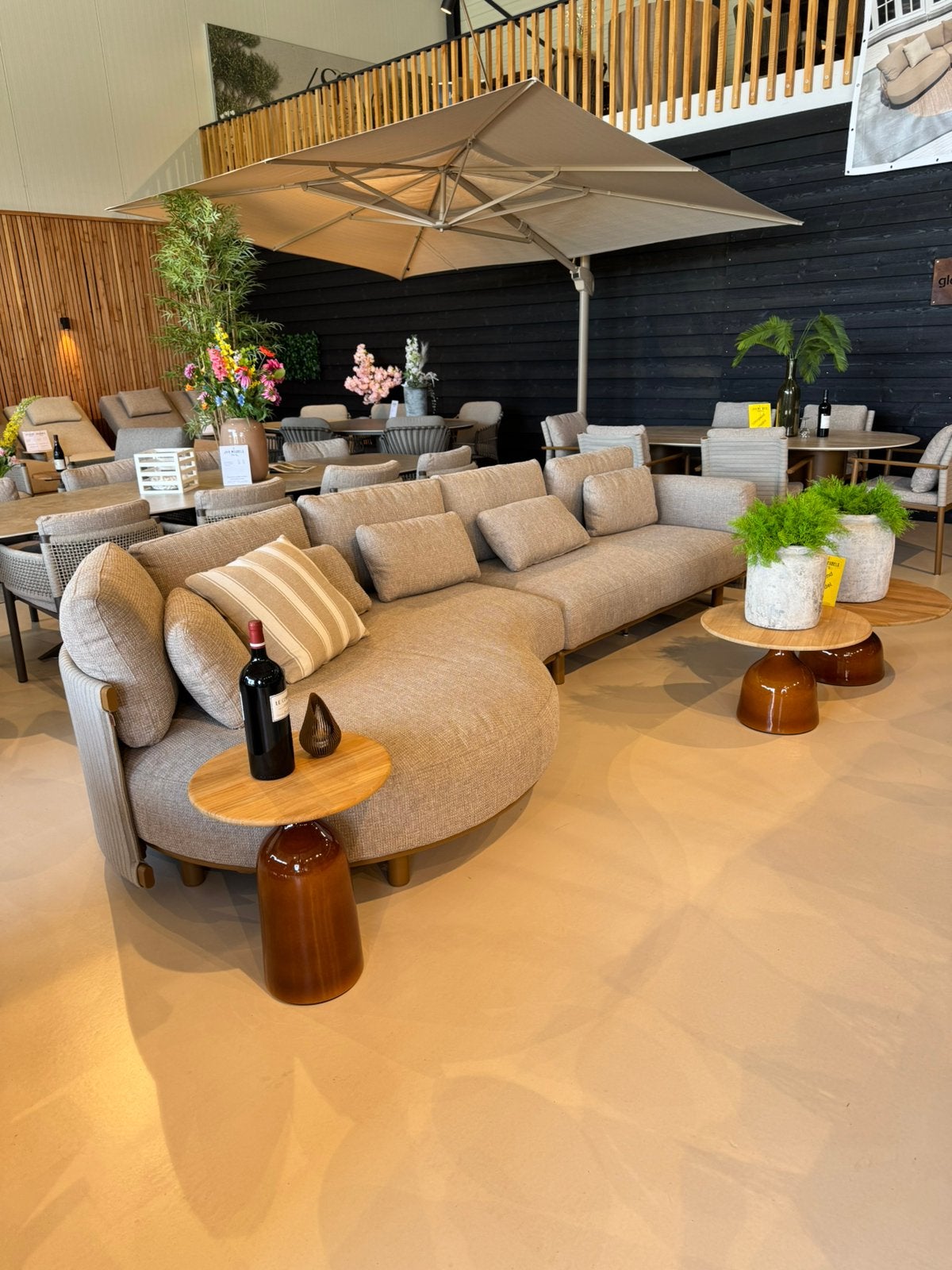 Safina loungeset 4 Seasons outdoor winkelmod, Ophalen, Zo goed als nieuw