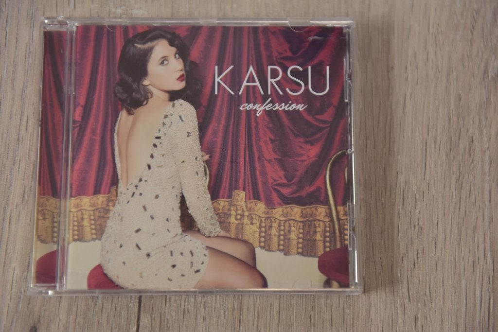 GESIGNEERDE CD - KARSU - CONFESSION, Verzenden, Zo goed als nieuw