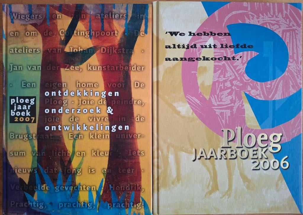 Ploeg jaarboek 2006 en 2007, Boeken, Ophalen of Verzenden, Zo goed als nieuw, Schilder- en Tekenkunst