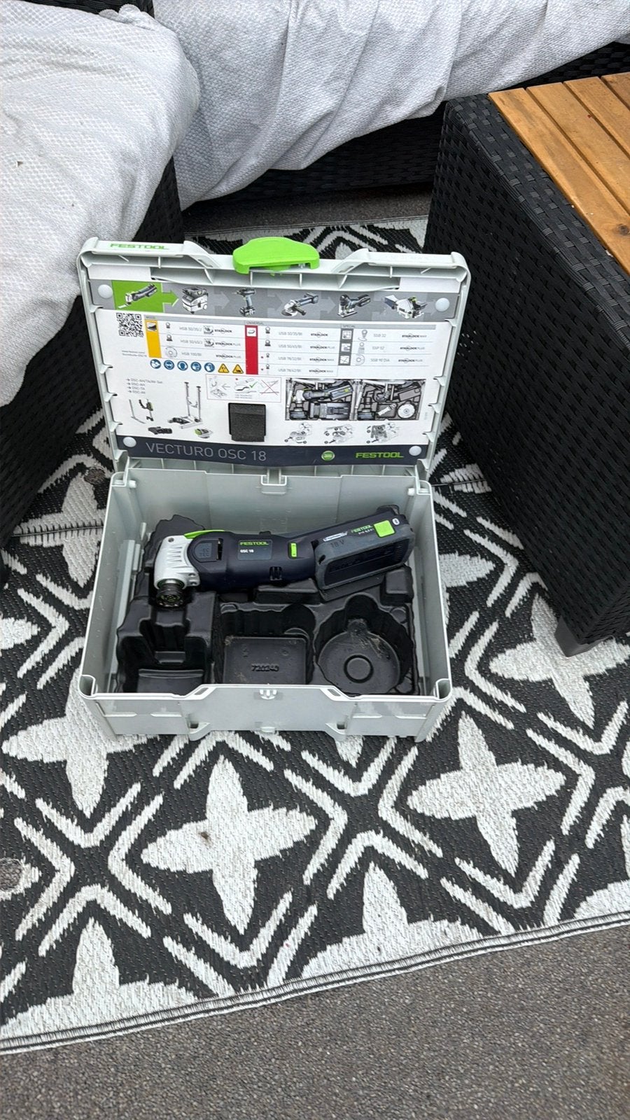 Festool OSC 18 E Accu oscillerende VECTURO Multitool, Ophalen of Verzenden, Zo goed als nieuw, Overige typen, Festool