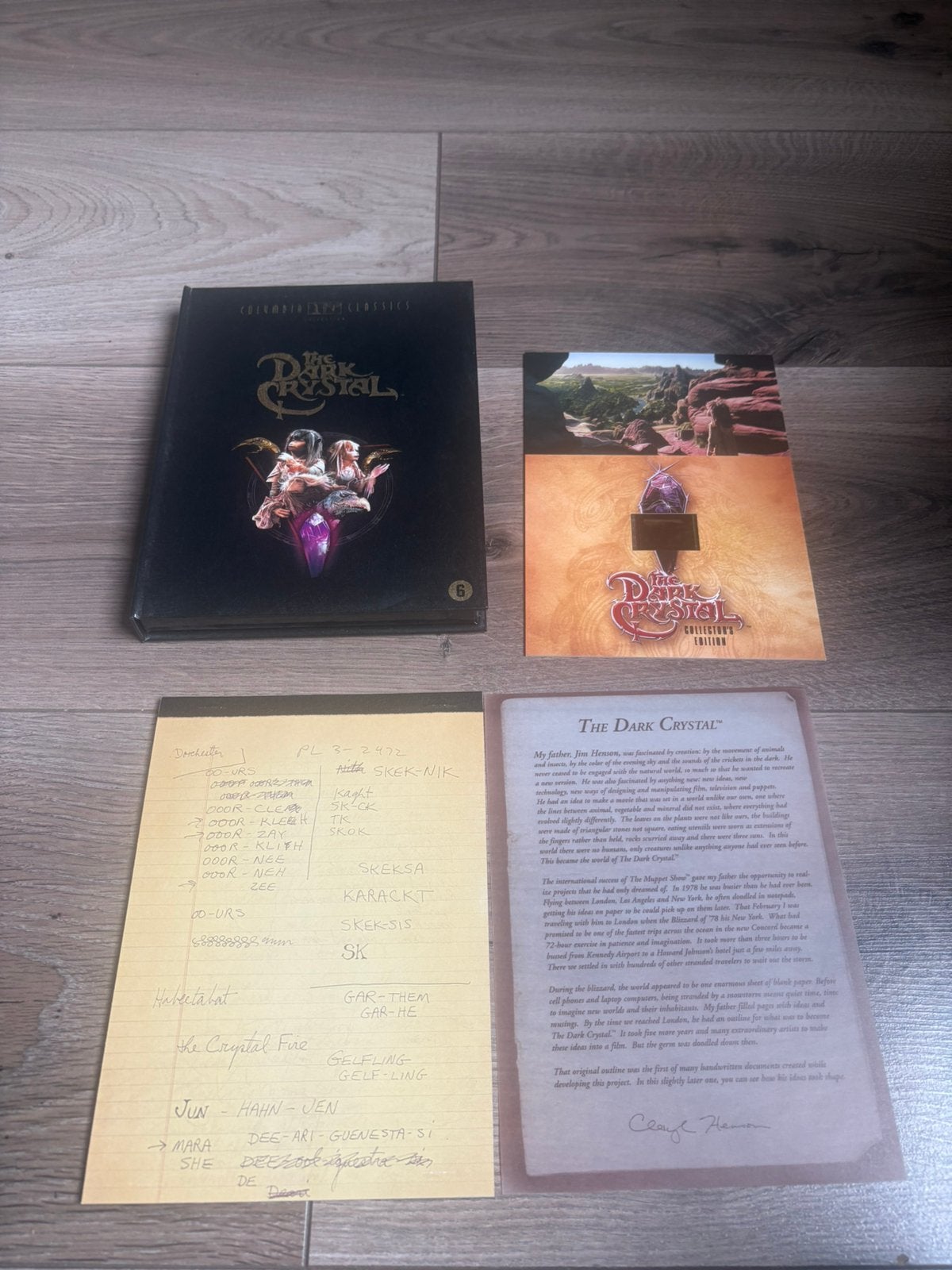 The Dark Crystal limited collectors edition, Alle leeftijden, Ophalen of Verzenden, Zo goed als nieuw