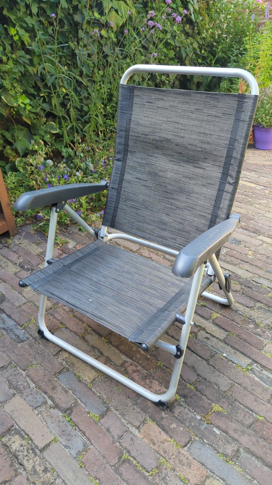 2 Verstelbare Campingstoeltjes - Comfortabel en Opvouwbaar, Ophalen, Gebruikt, Campingstoel