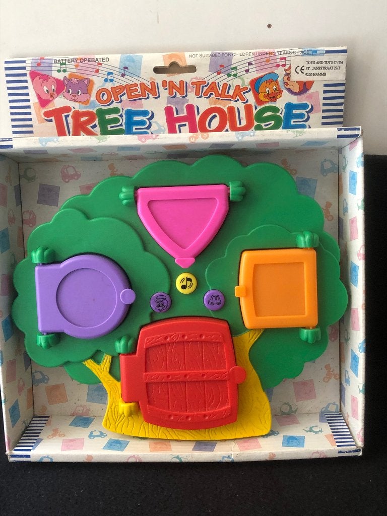 Vintage "Open 'N Talk Tree House" - Interactief Speelhuisje, Verzamelen, Ophalen of Verzenden, Nieuw