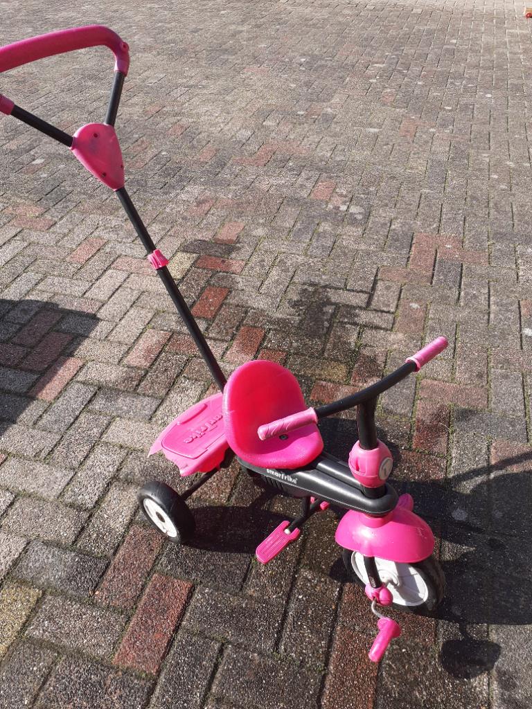Driewieler duwen met de voeten sturen, Ophalen, Gebruikt, Overige merken, Duwstang