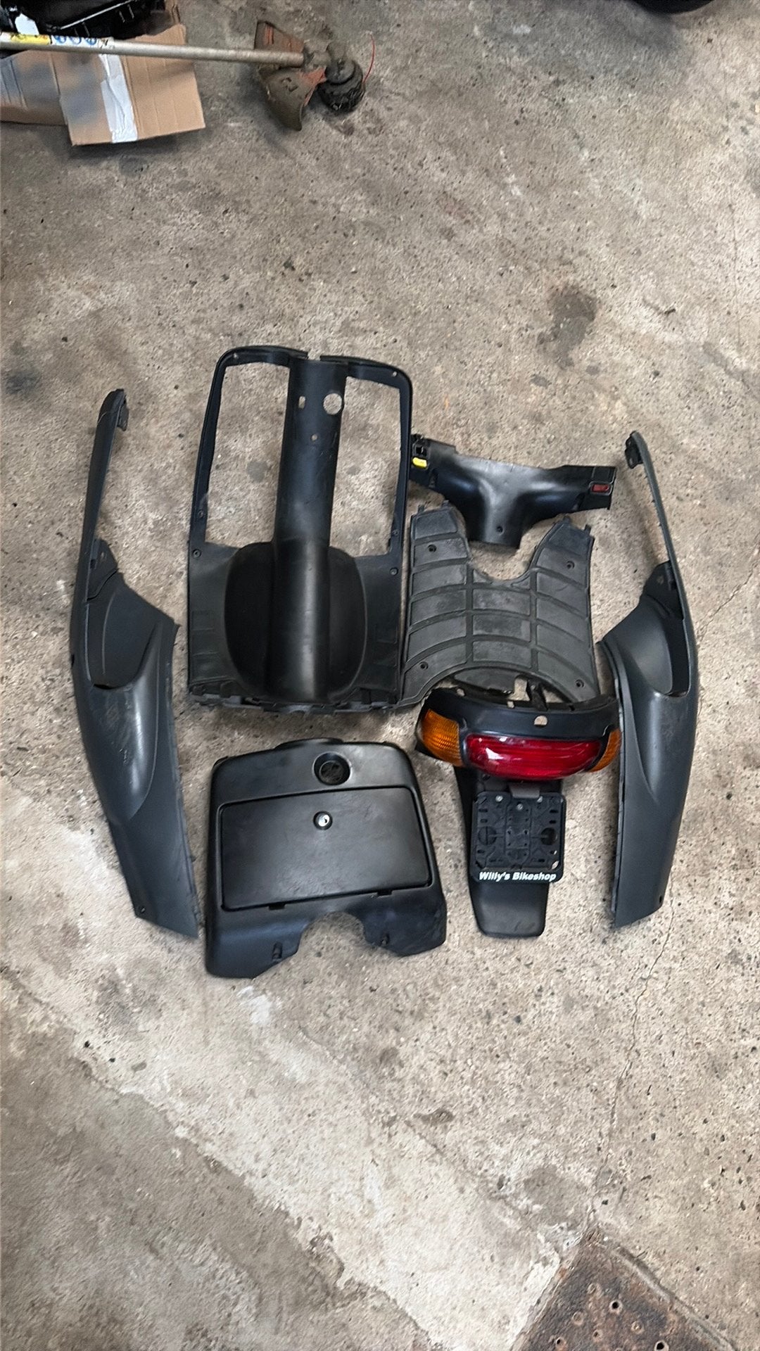 Piaggio zip sp 98 binnenkappen set, Ophalen of Verzenden