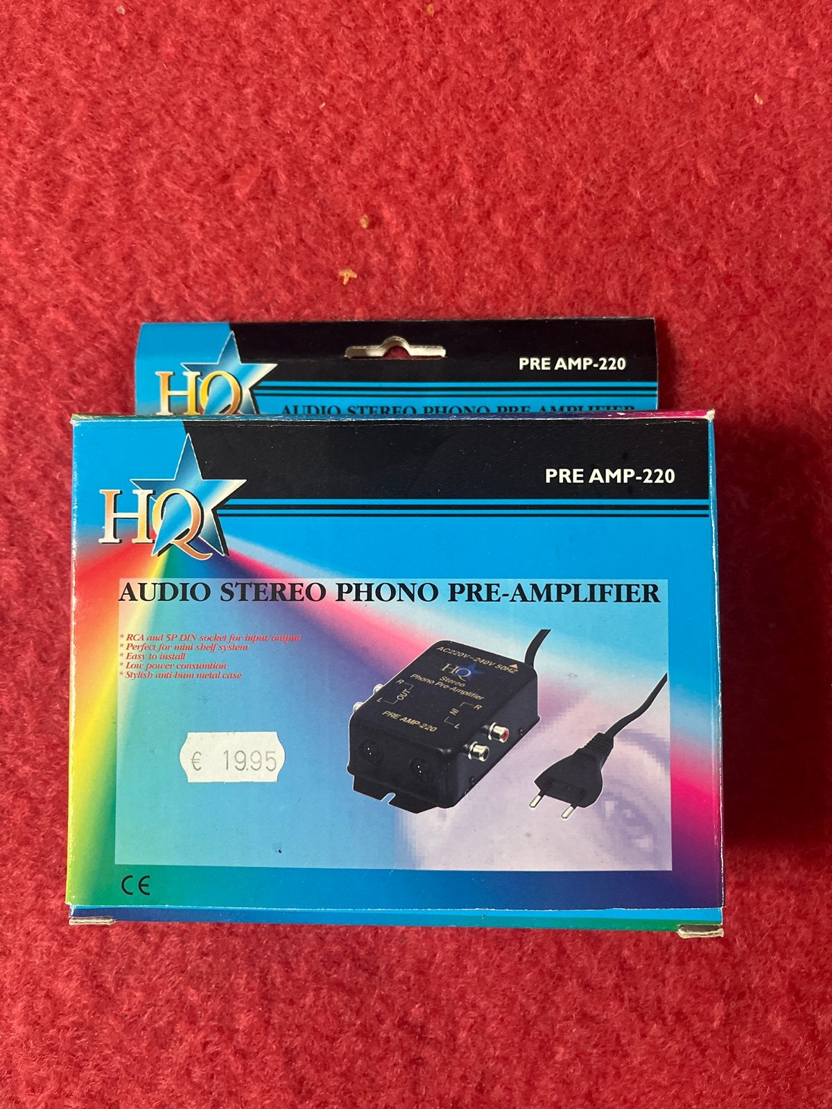 HQ Audio Stereo Phono Voorversterker PRE AMP-220, Overige merken, Nieuw, Ophalen of Verzenden, Minder dan 60 watt