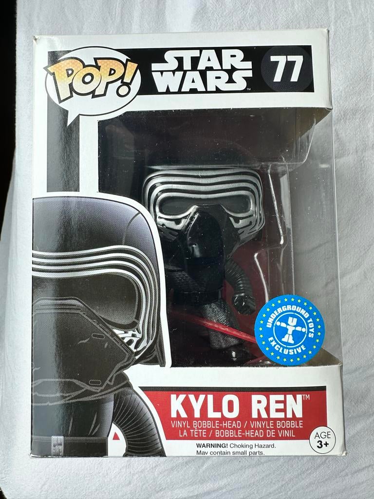 Funko Pop! Kylo Ren #77 Underground Toys Exclusive, Ophalen of Verzenden, Gebruikt