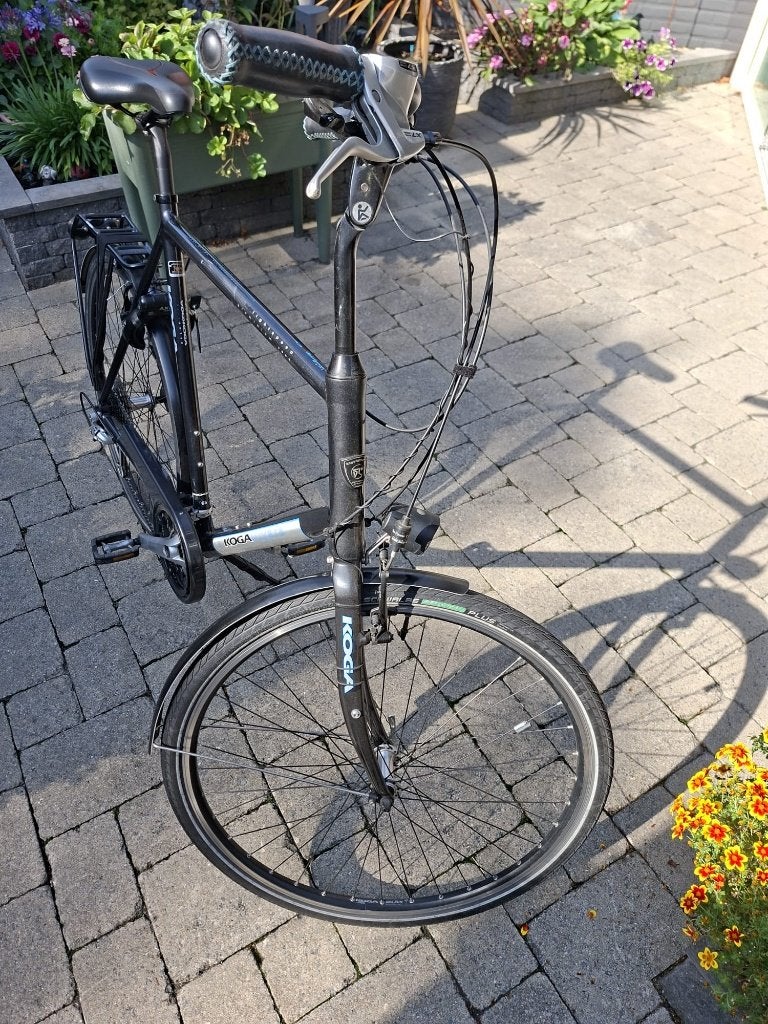 Heren koga fiets 66, 65 cm of meer, Ophalen, Gebruikt, Overige merken