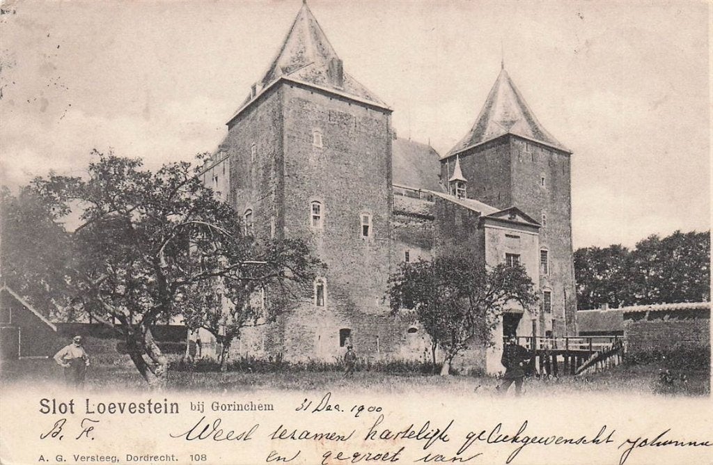 702-217-017 Slot Loevestein Bij Gorinchem, Verzenden, Voor 1920, Zuid-Holland
