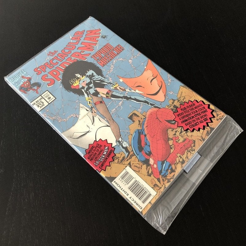 The Spectacular Spider-Man Vol.1 #213 P (1994) NM- (9.2), Eén comic, Amerika, Marvel Comics, Nieuw