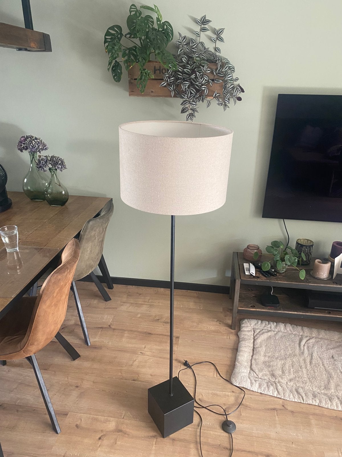 Staande lamp, Ophalen, E27 (groot), Modern, 150 tot 200 cm