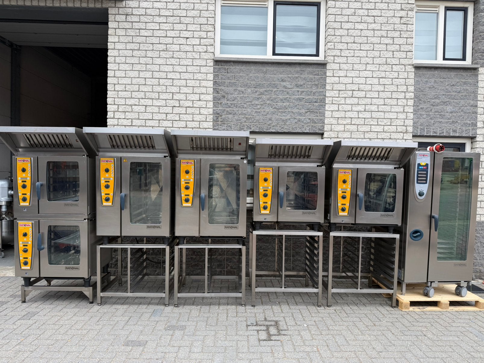 mengmachine rational steamer werktafel lintzaag gehaktmolen, Ophalen of Verzenden