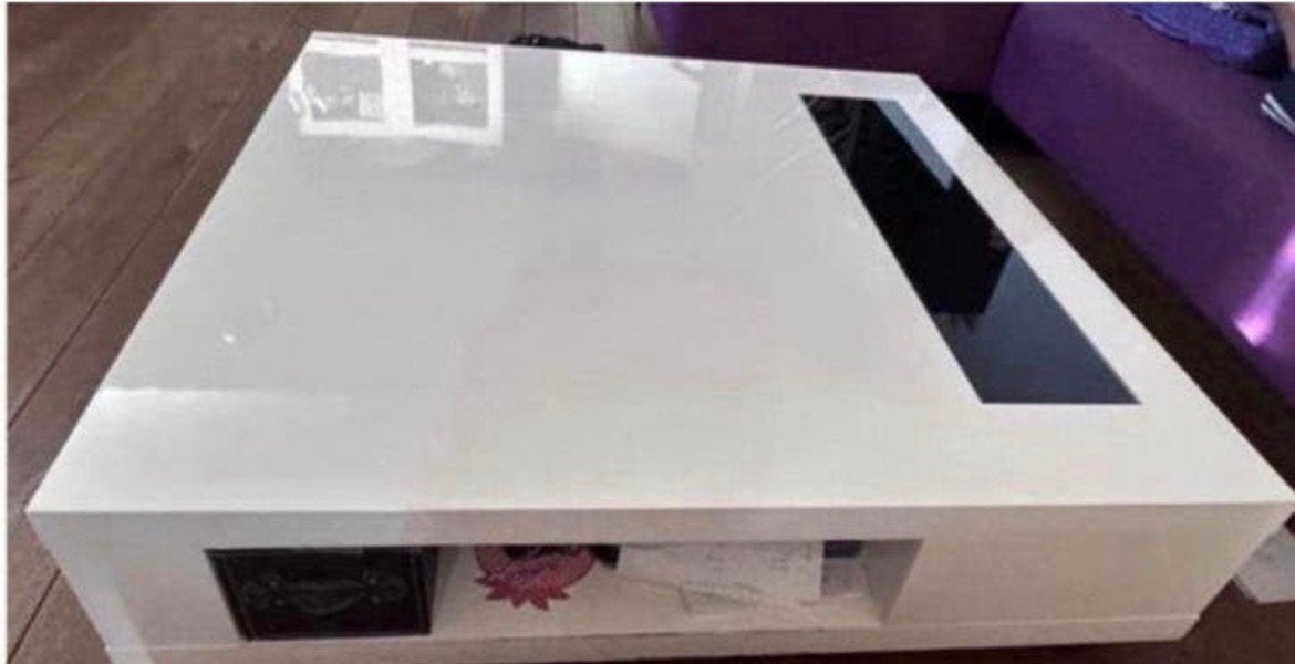 Kuka Desogn Salontafel, Gebruikt, Vierkant, Overige houtsoorten, Minder dan 50 cm
