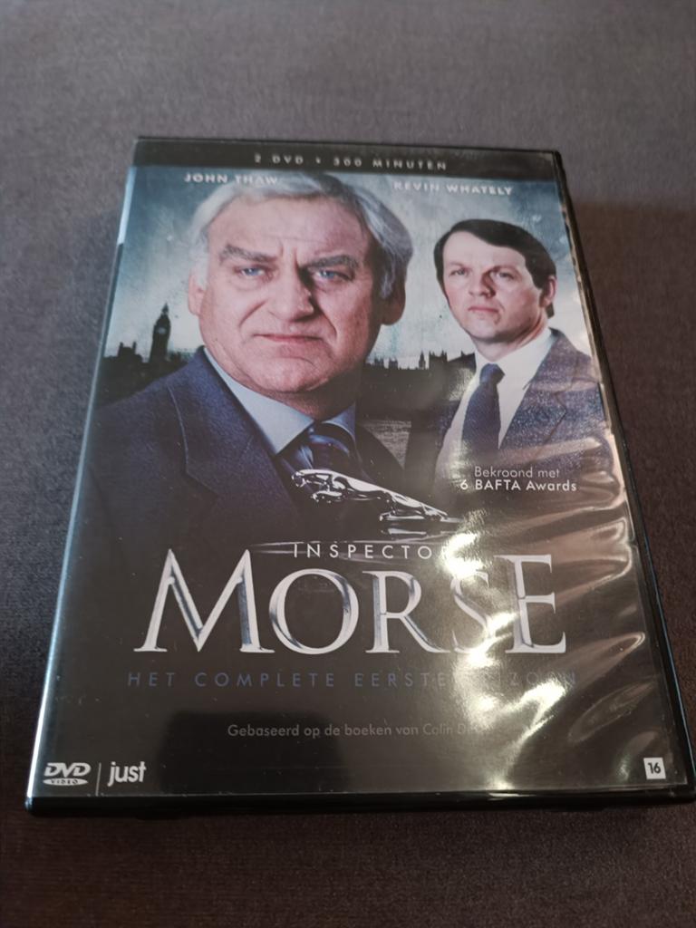 Inspector Morse seizoen 1 - dvd, Vanaf 12 jaar, Ophalen of Verzenden, Zo goed als nieuw, Drama