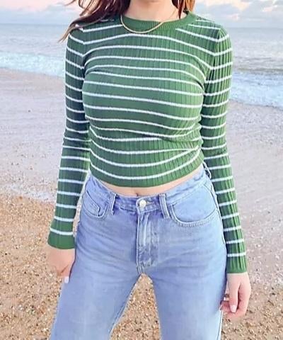 Green striped pullover (asos), Nieuw, Ophalen of Verzenden, Maat 34 (XS) of kleiner, Asos