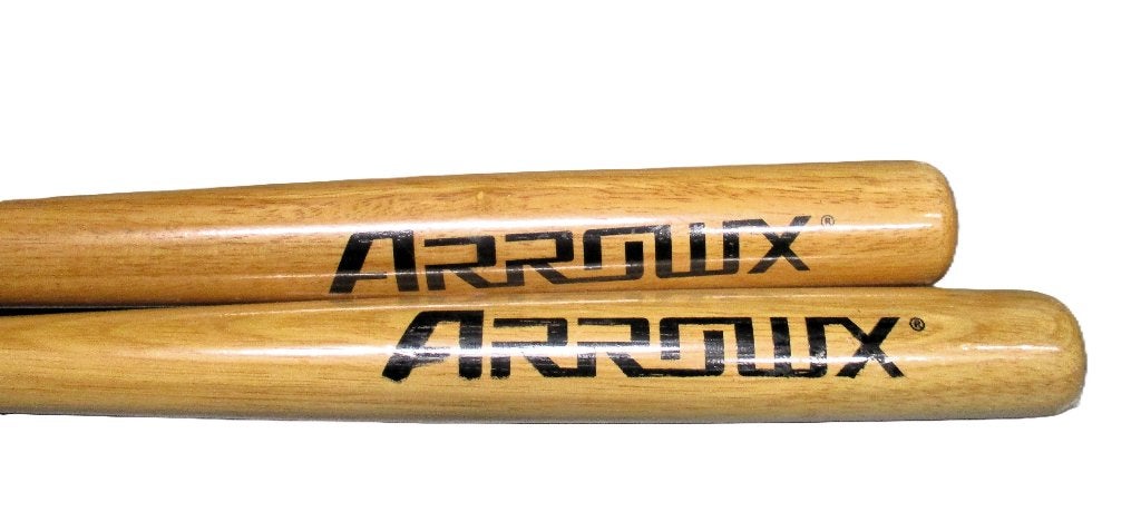 Baseball / teeball honkbal houten knuppel arrowx 76 cm, Ophalen, Nieuw, Honkbal, Knuppel