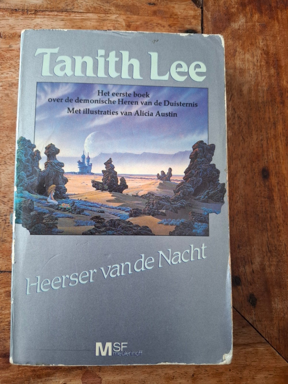 Tanith Lee - Heerser van de Nacht (MSF Meulenhoff), Boeken, Fantasy, Ophalen of Verzenden, Gelezen, Tanith Lee