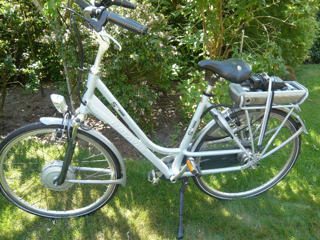 mooie aluminium 28" 54cm BATAVUS STACCATO E bike, Fietsen en Brommers, Fietsen | Dames | Damesfietsen, Ophalen, Gebruikt, Versnellingen