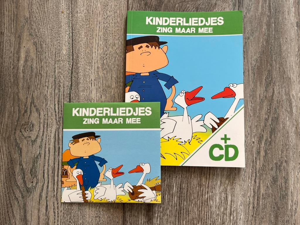 Cd & boekjes met kinderliedjes, Ophalen of Verzenden, Gebruikt