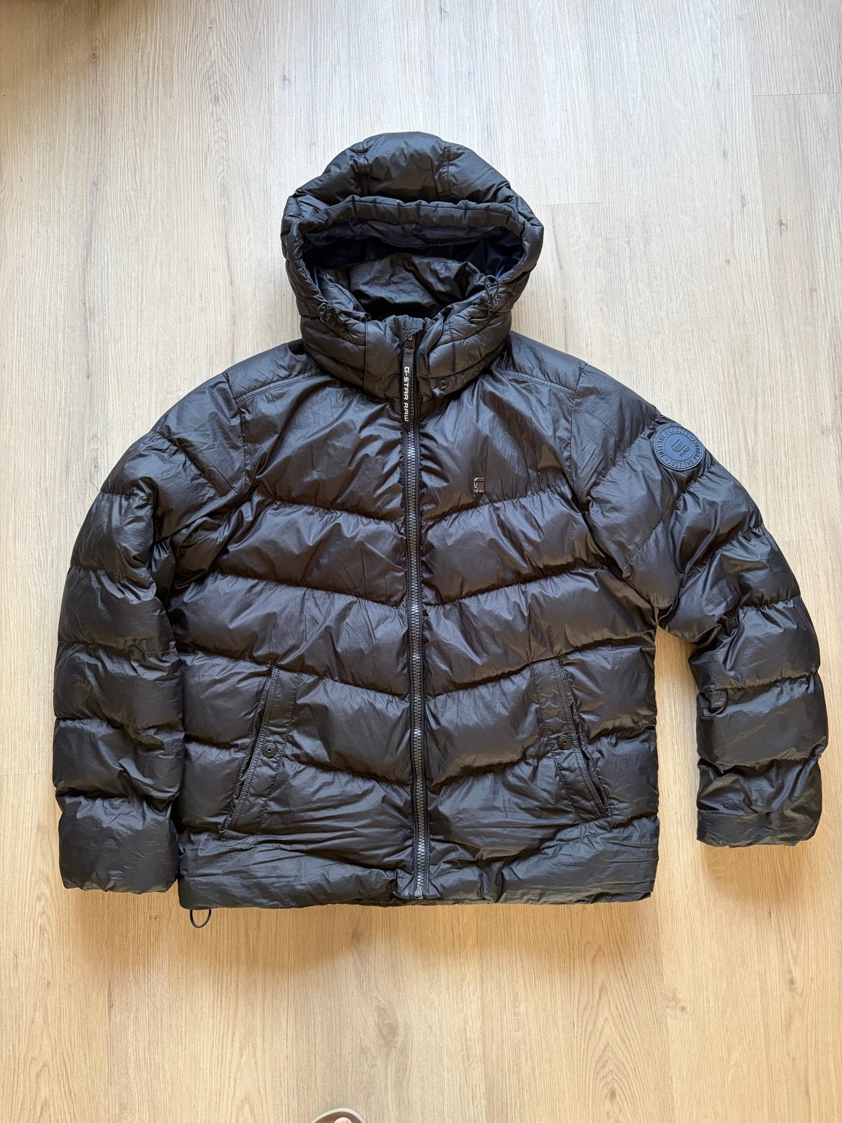 G-Star Raw Whistler HDD Puffer Jacket - Maat XL, Ophalen of Verzenden, Zo goed als nieuw, Maat 56/58 (XL), Zwart