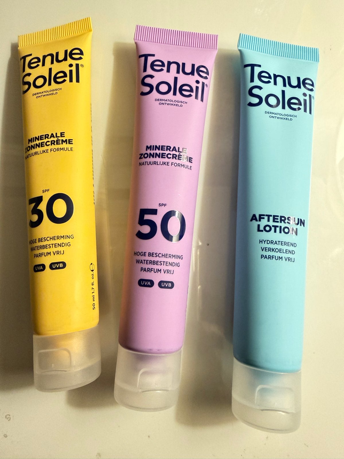 Tenue Soleil Zonnebrand SPF30, SPF50 & Aftersun Lotion, Sieraden, Tassen en Uiterlijk, Uiterlijk | Lichaamsverzorging, Ophalen of Verzenden