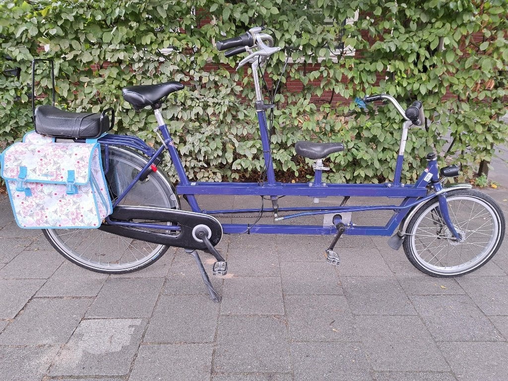 Onderwaterfiets - kindertandem - ouder-kind tandem - blauw, Fietsen en Brommers, Fietsen | Tandems, Ophalen, Minder dan 10 versnellingen