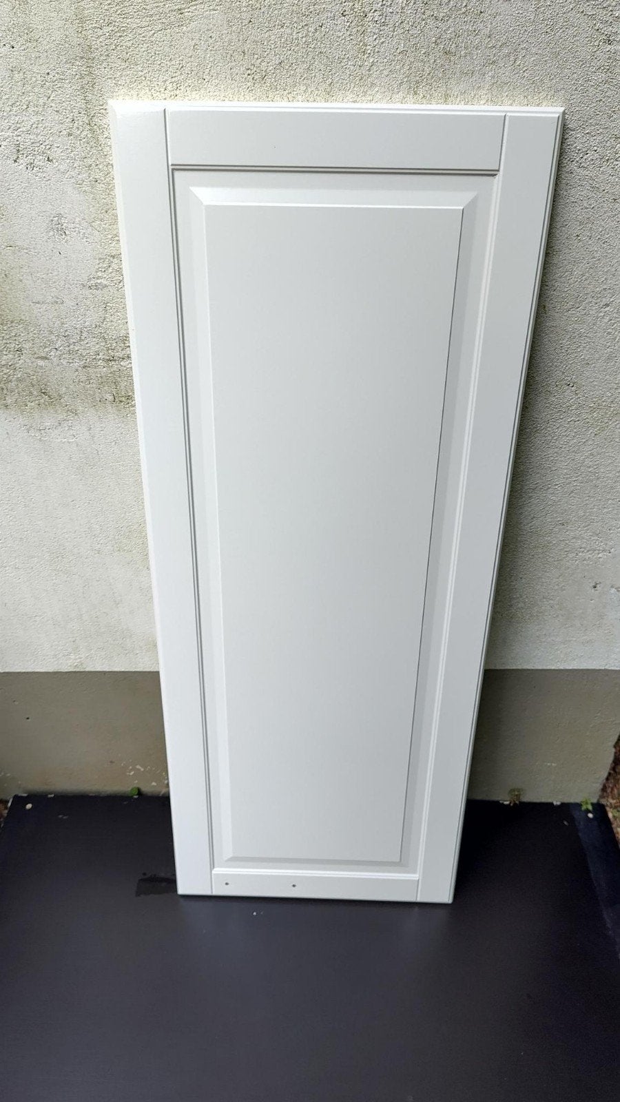 BODBYN Deur, ecru, 40x100 cm met lichte verkleuring, Huis en Inrichting, Keuken | Keukenelementen, Ophalen, Gebruikt, 25 tot 50 cm