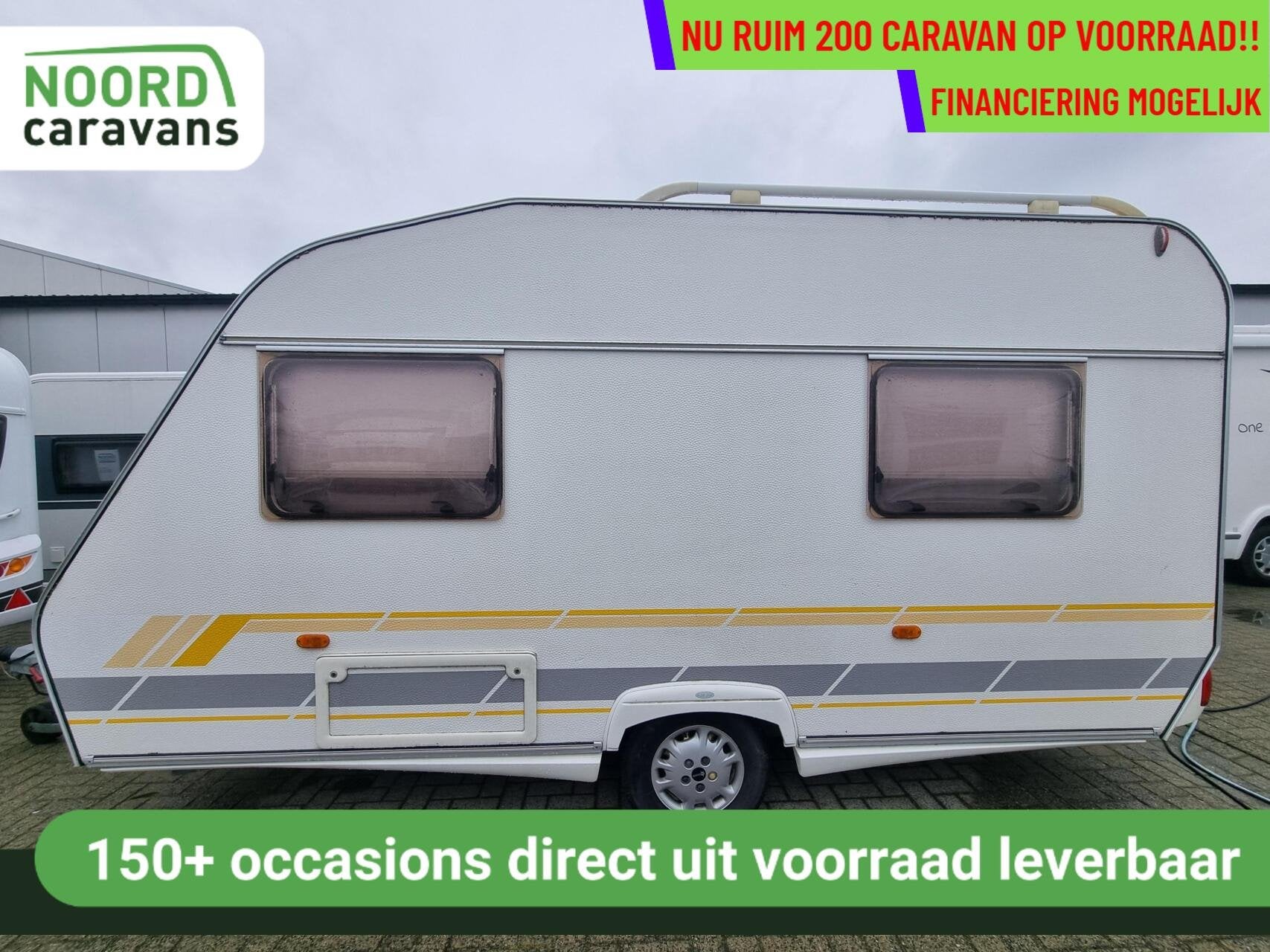DELTA EUROLINER 3900 FB FRANSBED + VOORTENT + EINDKEUKEN, Caravans en Kamperen, Serviceluik, Bedrijf, 750 - 1000 kg, 6 tot 7 meter