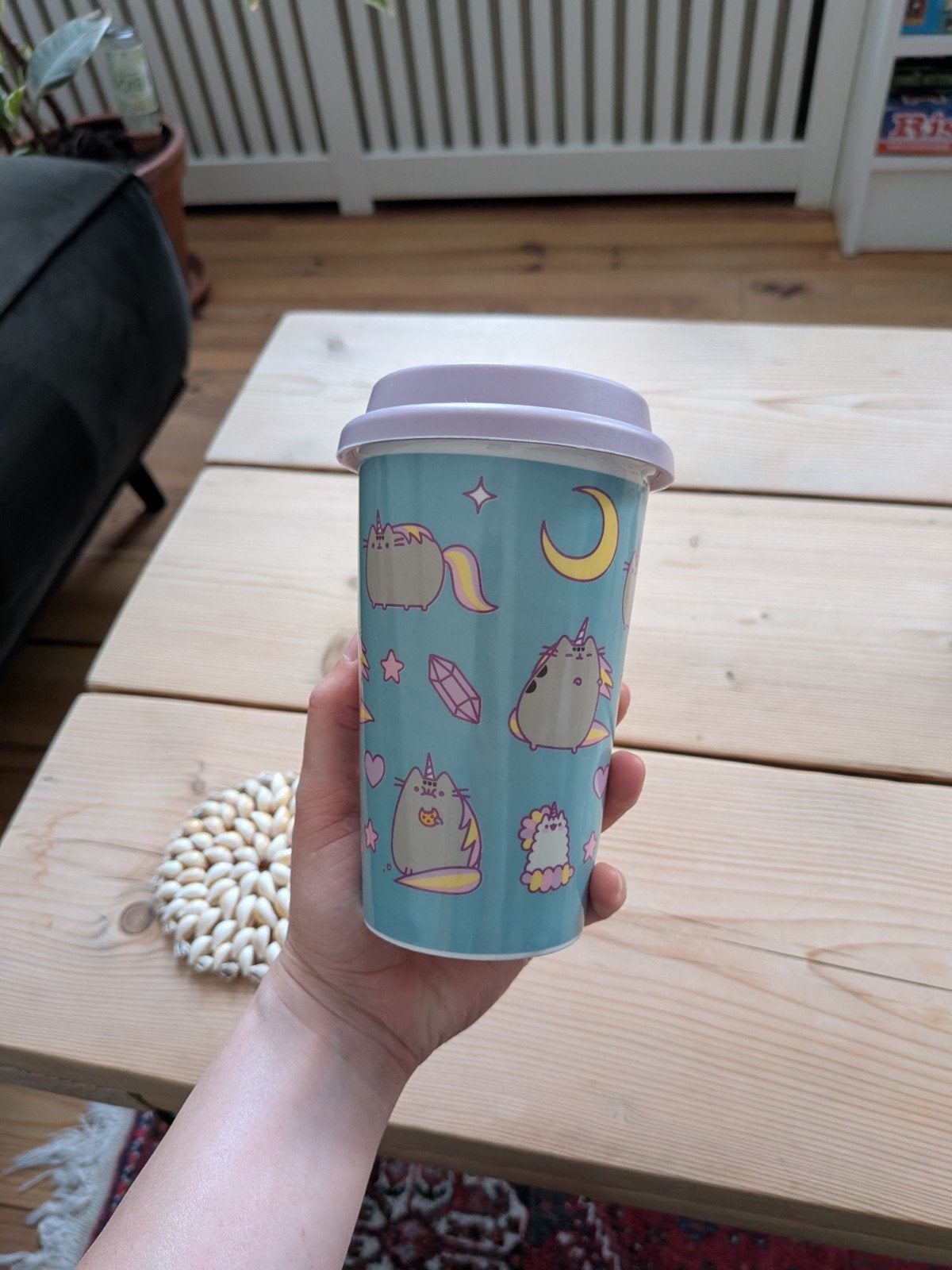 Pusheen the Cat Unicorn Reismok met Deksel, Ophalen of Verzenden, Steen/keramiek, Overige merken, Overige typen