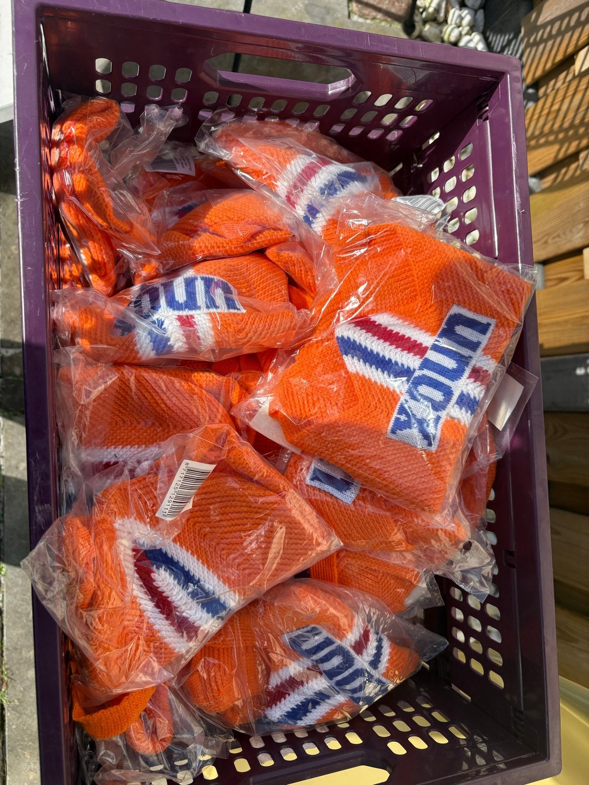Unox WK mutsen voor heren en dames - Nieuw in verpakking, Ophalen of Verzenden, Nieuw, Maat 38/40 (M), Muts