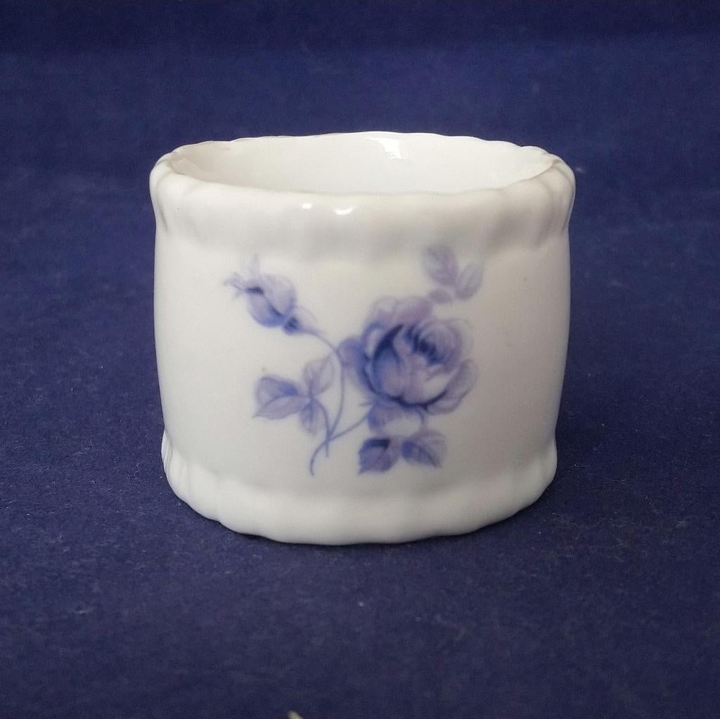 Coalport Divinity-Blue - porseleinen servetring, Antiek en Kunst, Ophalen of Verzenden