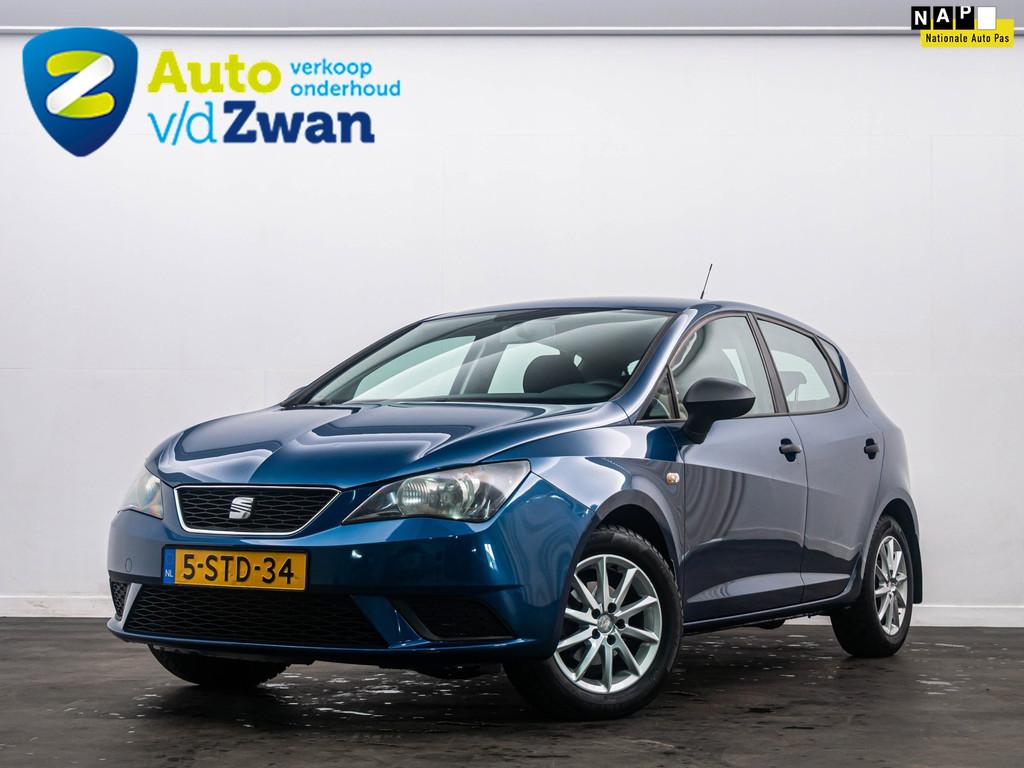 Seat Ibiza 1.2 TSI Enjoy Clima/Radio/Airco/trekhaak/15"LMV, Ibiza, Origineel Nederlands, Bedrijf, Handgeschakeld