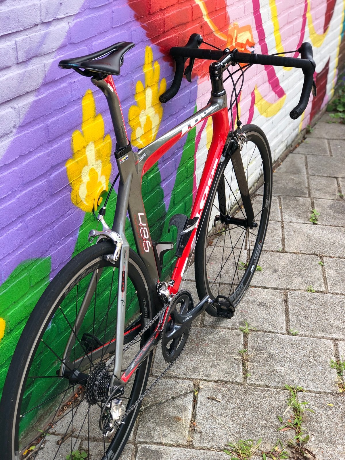 LOOK 486 Racefiets - Carbon frame, Ultegra, Vision wielen, 28 inch, Carbon, 10 tot 15 versnellingen, Zo goed als nieuw