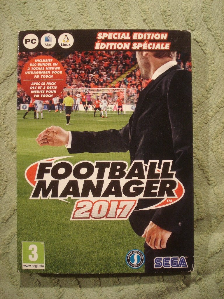 PC game: Football manager 2017, 1 speler, Ophalen of Verzenden, Zo goed als nieuw, Vanaf 3 jaar