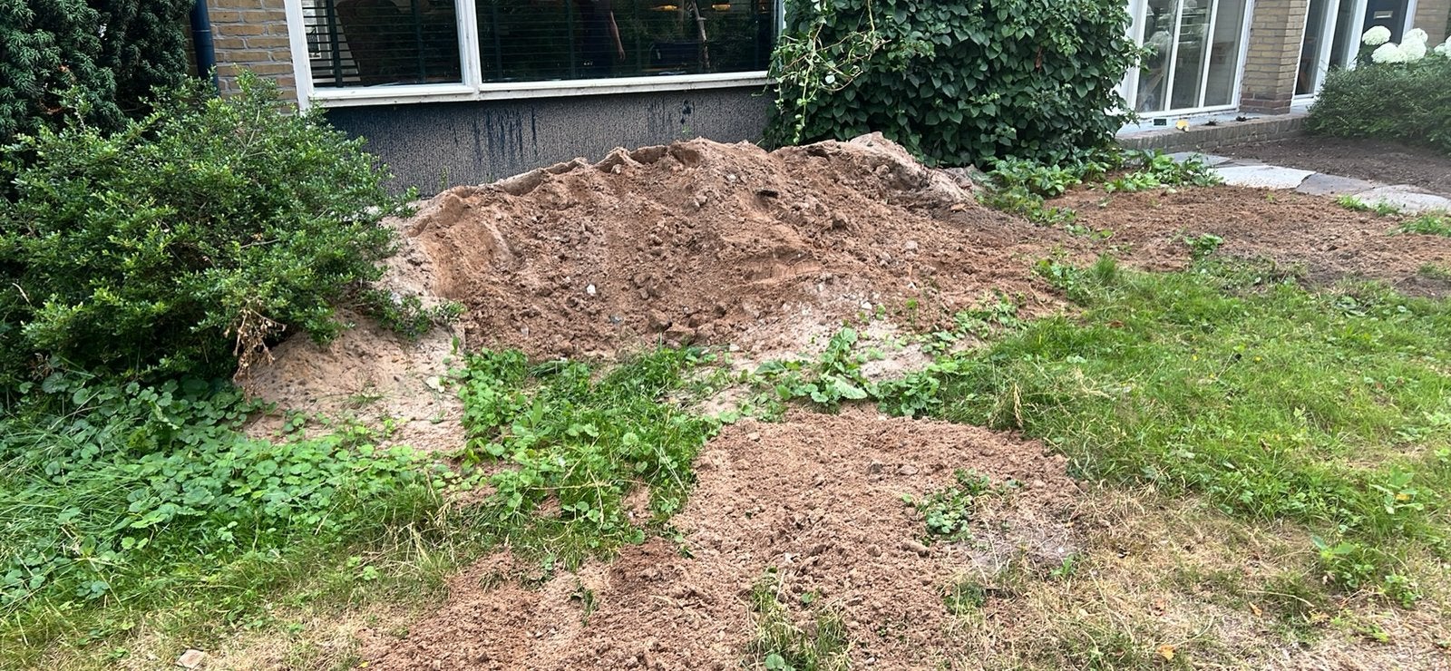 Gratis zand, Tuin en Terras, Zand, Ophalen, Zo goed als nieuw, Ophoogzand