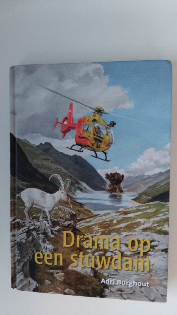 Mooi boek : Drama op een stuwdam : Adri Burghout, Ophalen of Verzenden, Zo goed als nieuw, Adri Burghout, Fictie algemeen