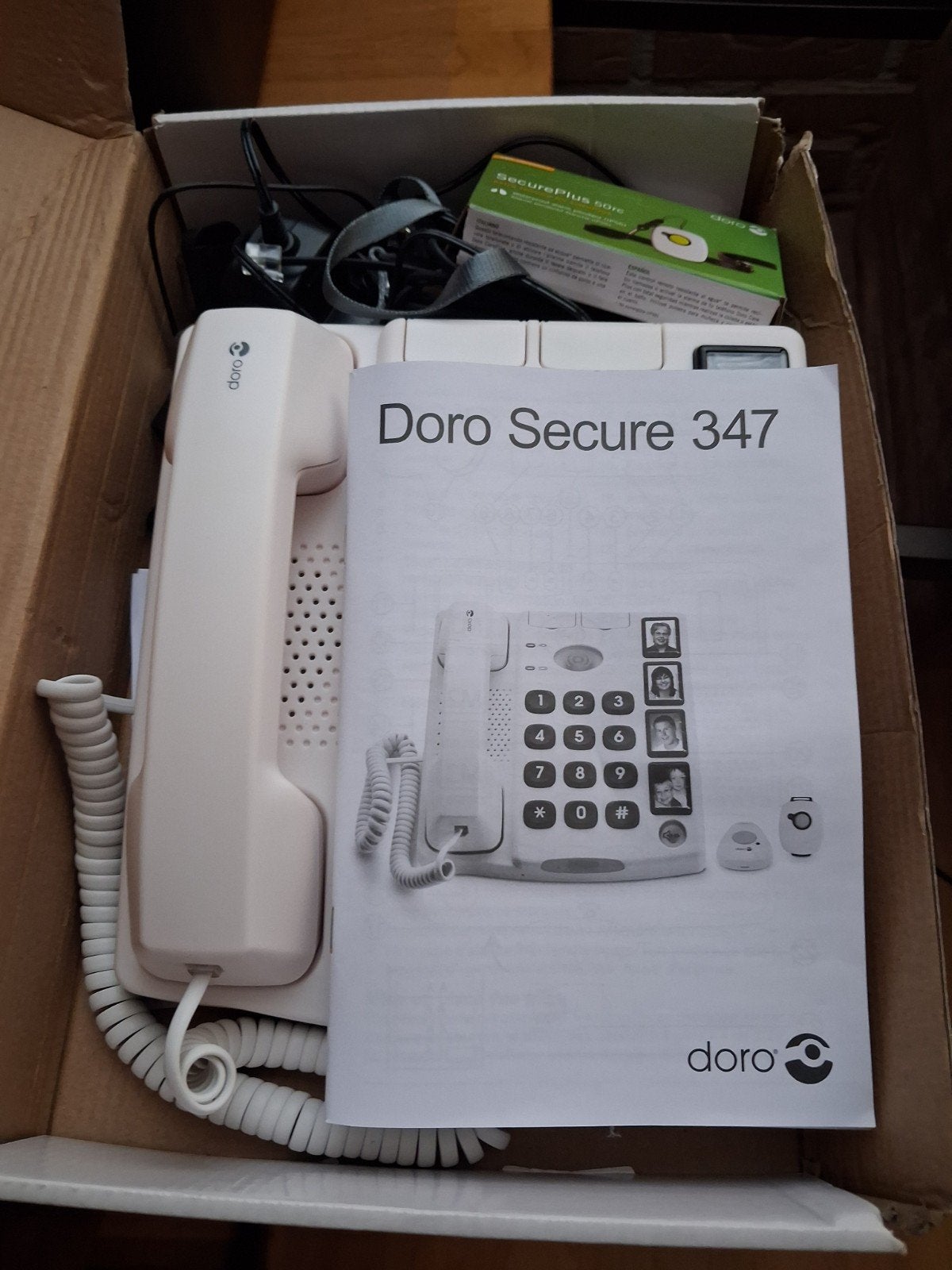 Doro Secure 347 vaste telefoon met grote knoppen, Ophalen of Verzenden, Zo goed als nieuw