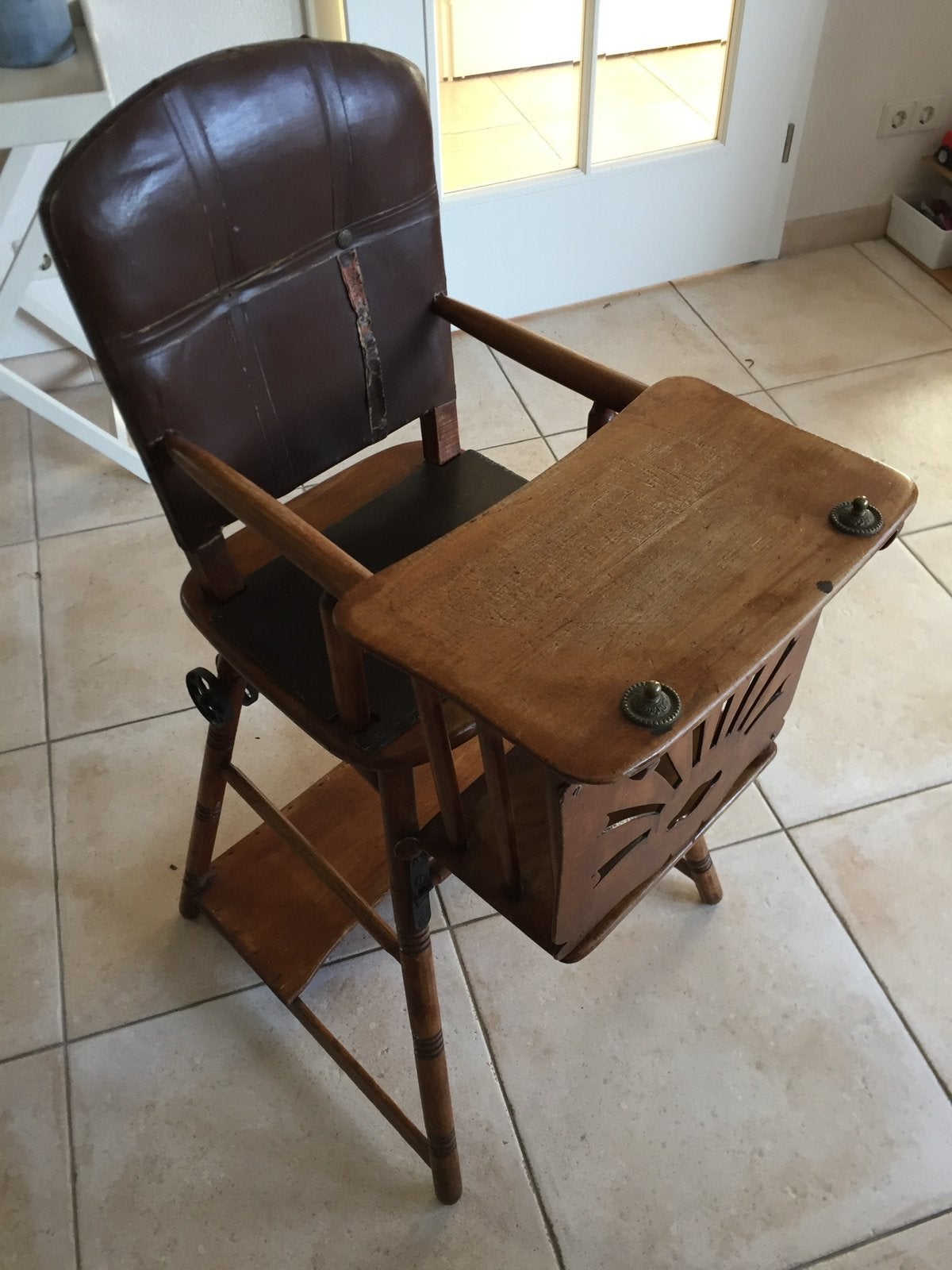 Antieke originele Torck kinderstoel uit de jaren ‘48/‘52, Ophalen