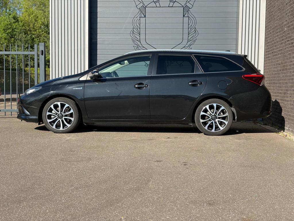 Toyota Auris Touring Sports 1.8 Hybrid Dynamic Go Cruise|Cam, Auto's, Gebruikt, Euro 6, Zwart, Origineel Nederlands